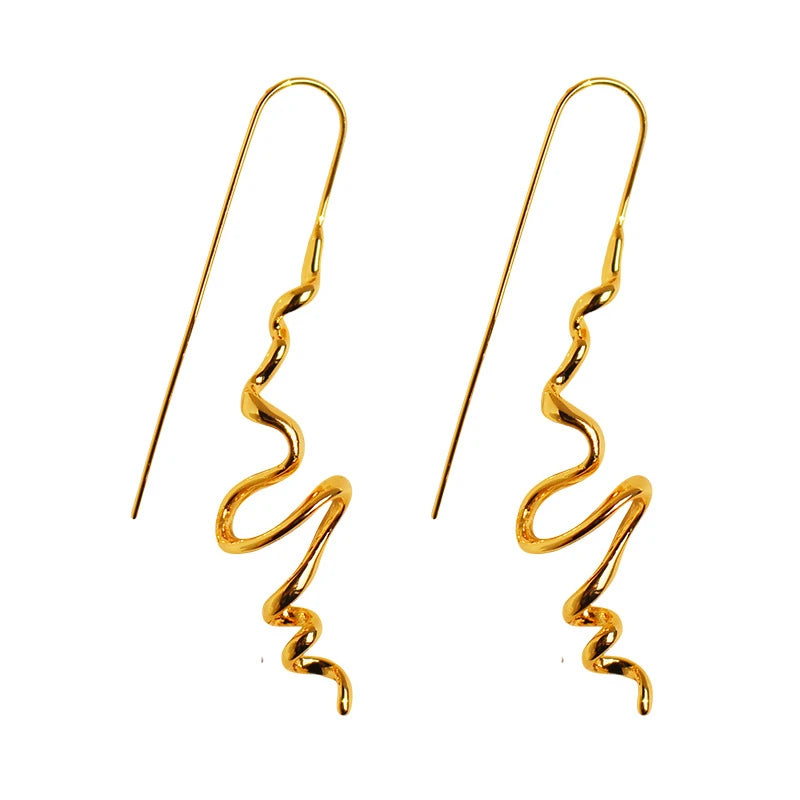 Moderne Gold Earrings