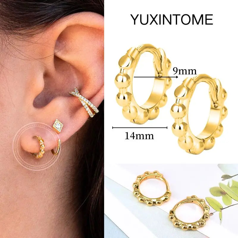 Aurélie Geo™ Vintage Hoops