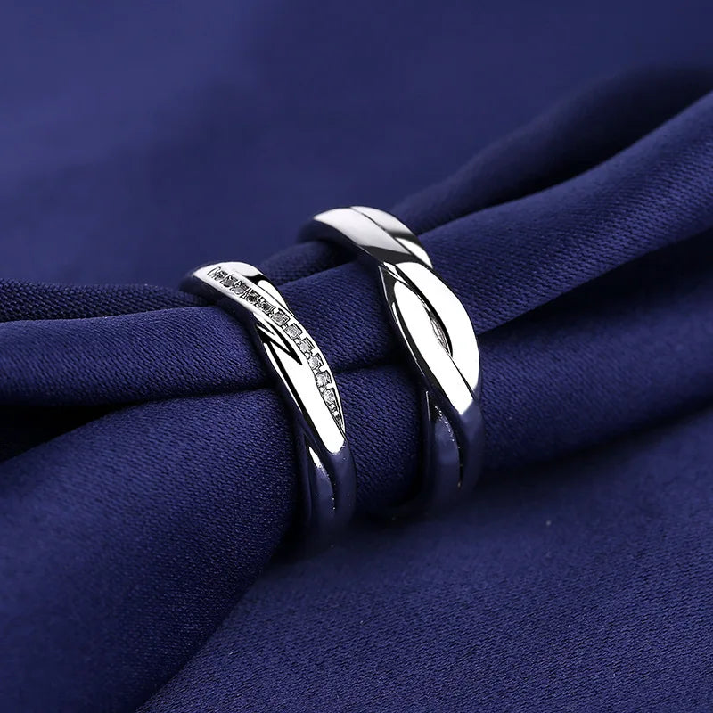 EverCircle™ Silver Wedding Bands