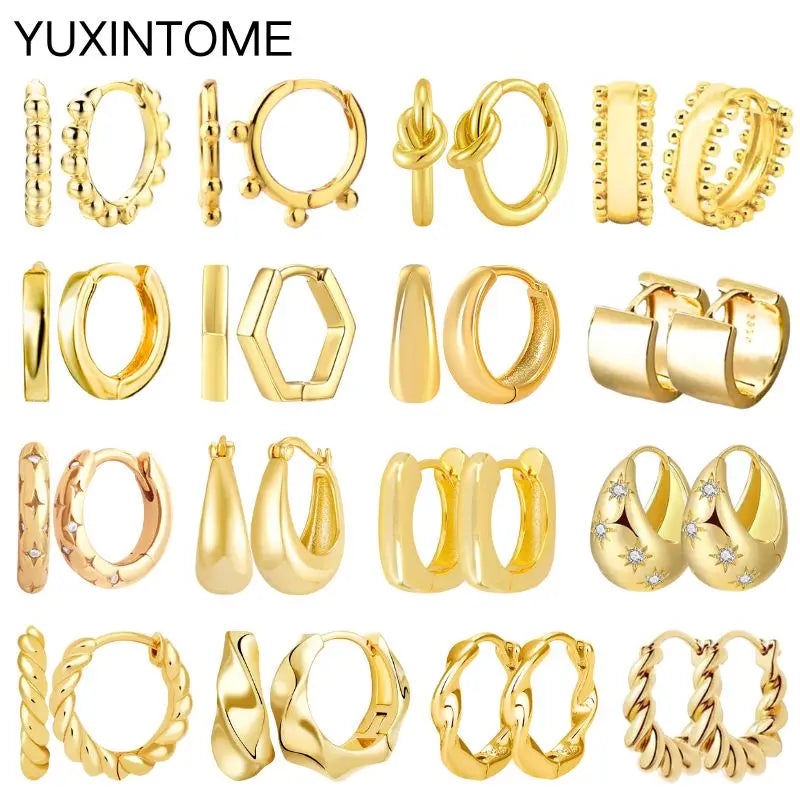 Aurélie Geo™ Vintage Hoops