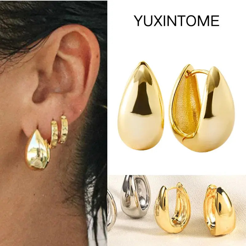 Aurélie Geo™ Vintage Hoops