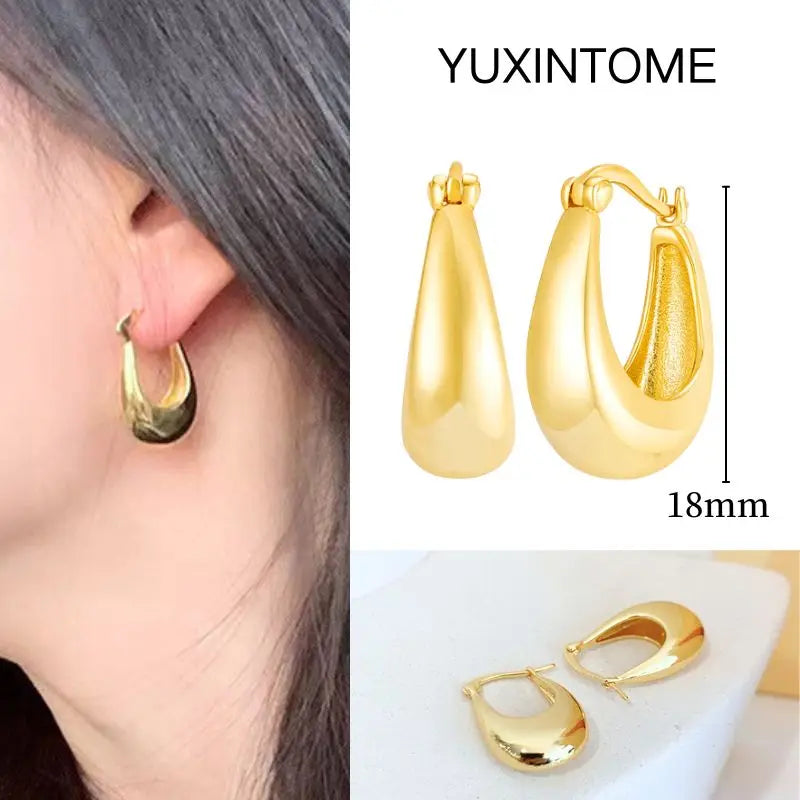 Aurélie Geo™ Vintage Hoops