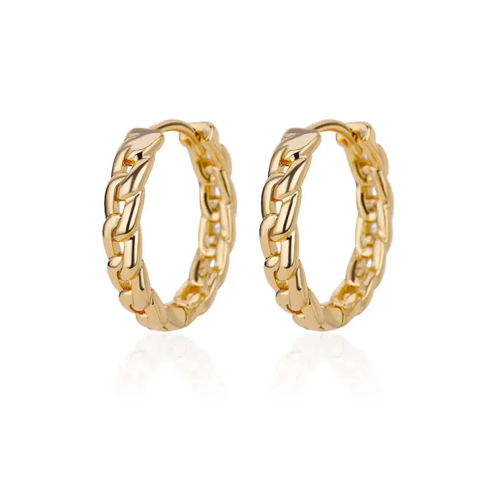 Auréa Round Luxury Hoops
