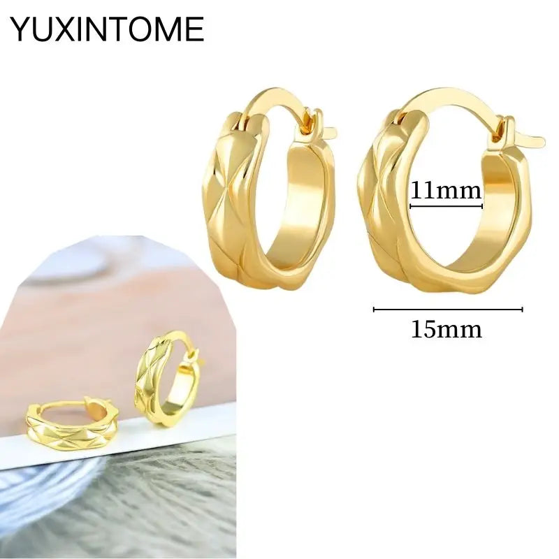 Aurélie Geo™ Vintage Hoops