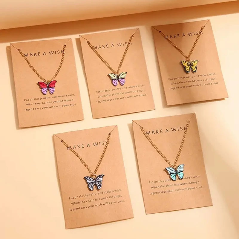 Butterfly Pop™ 5-Piece Necklace Set