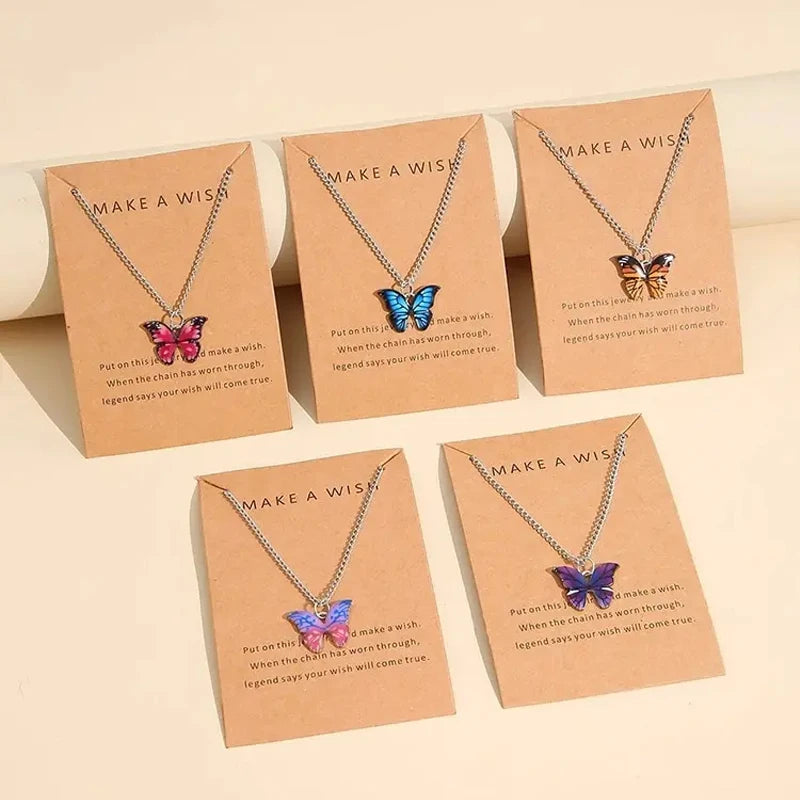 Butterfly Pop™ 5-Piece Necklace Set