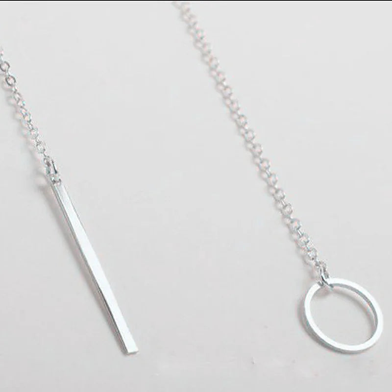 Golden Linea Y Necklace