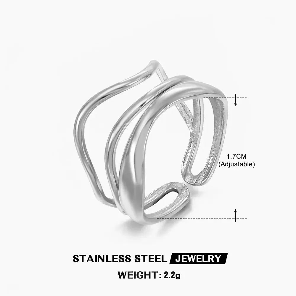 Élan Heart Outline Ring