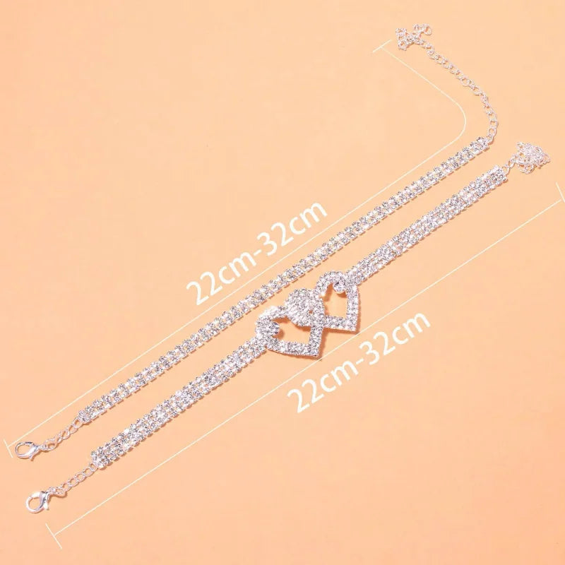 Luna Sparkle CZ Anklet