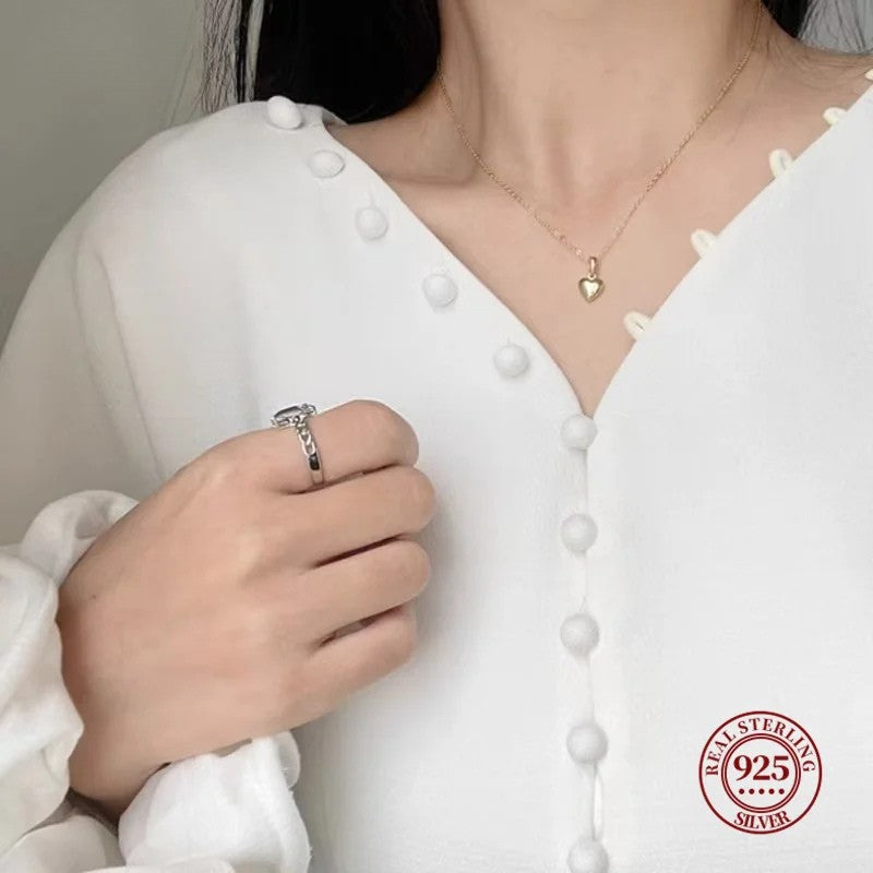 Aurelia 3D Heart Necklace