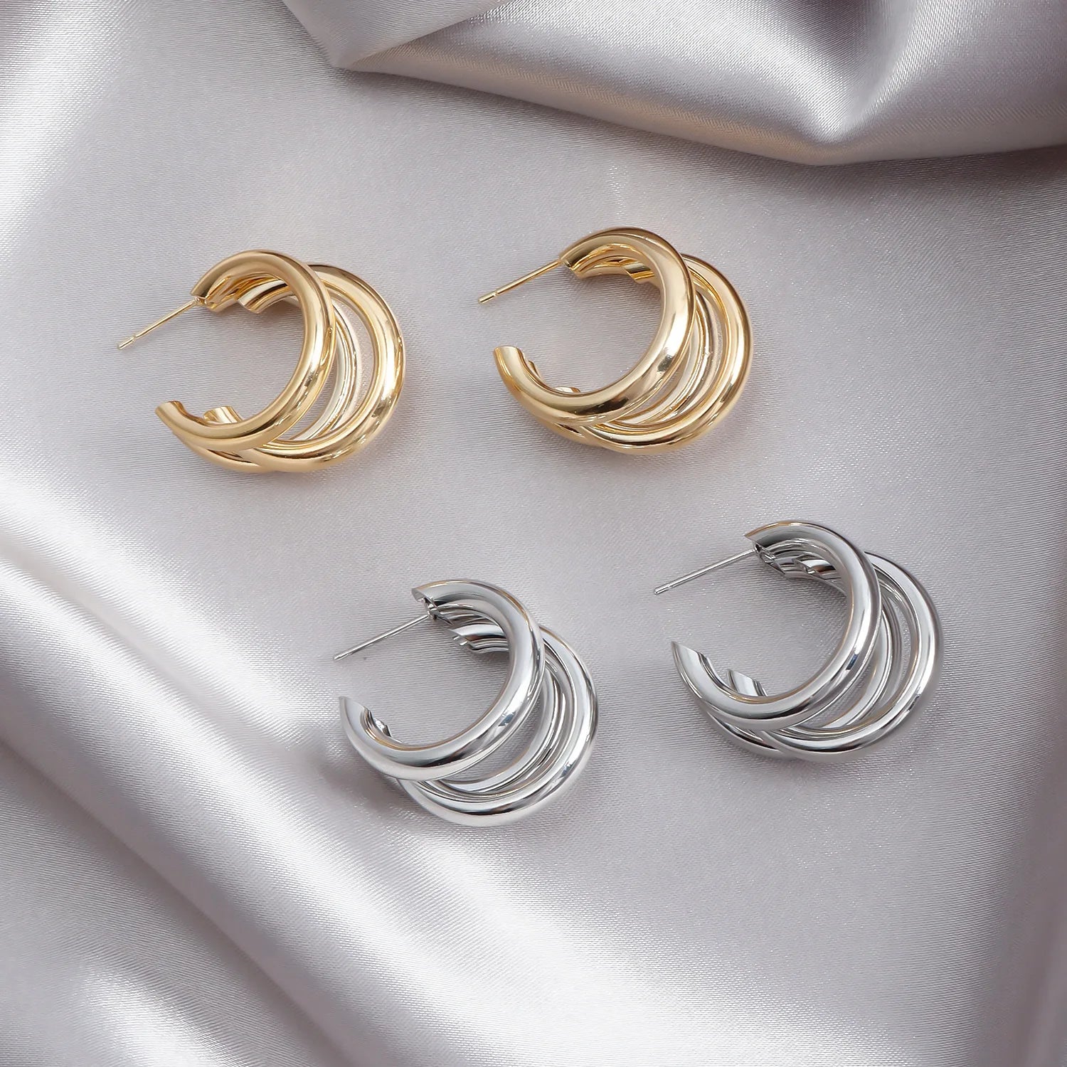 Iridessa Trendy Hoops