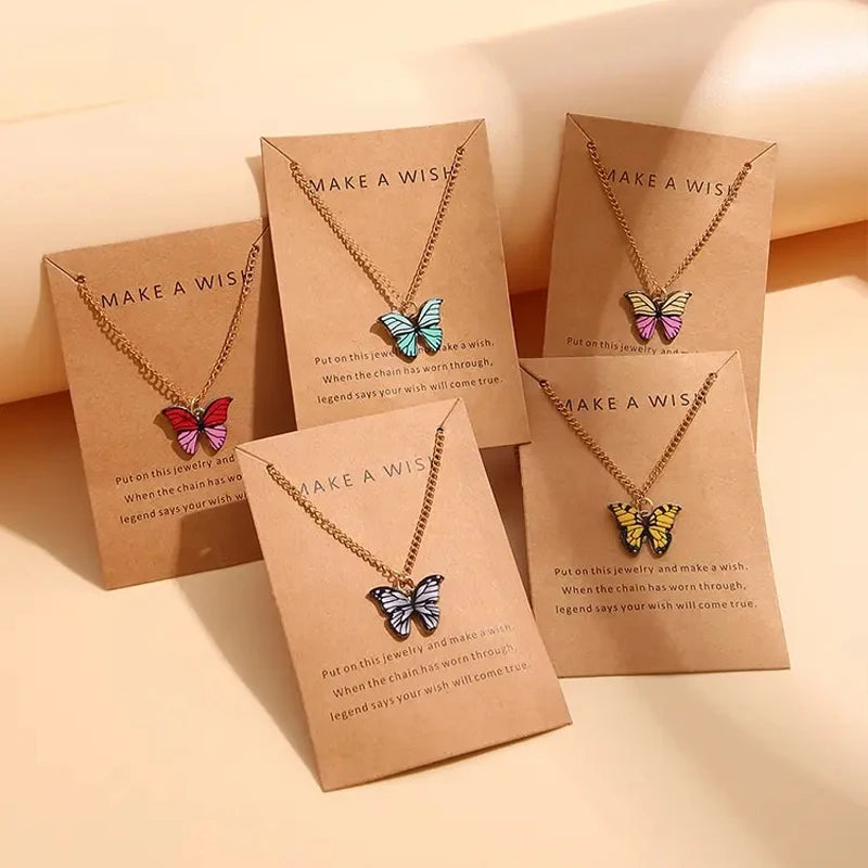 Butterfly Pop™ 5-Piece Necklace Set