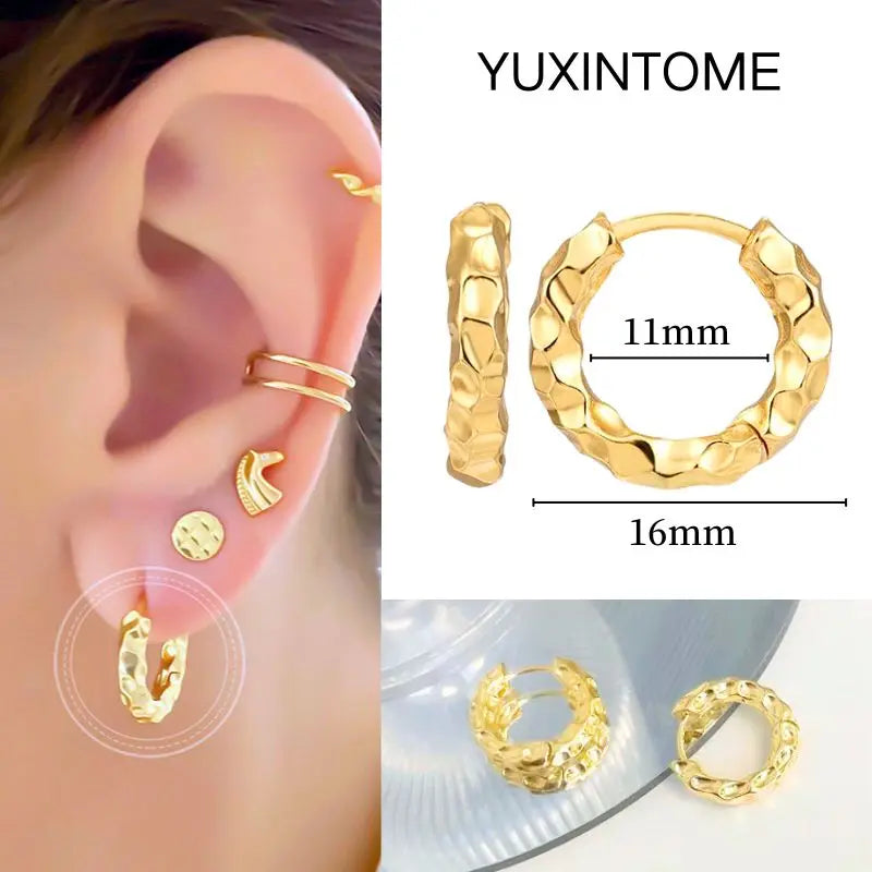 Aurélie Geo™ Vintage Hoops