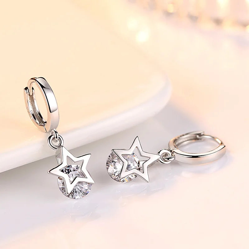 Celestia Crystal Star Studs