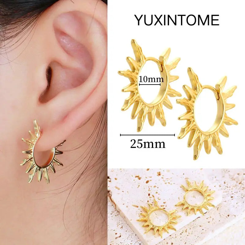 Aurélie Geo™ Vintage Hoops