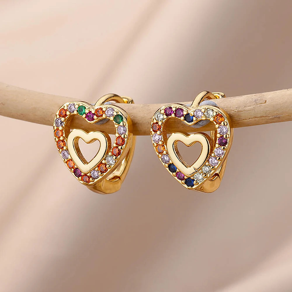 Lume Amour Gold Earrings