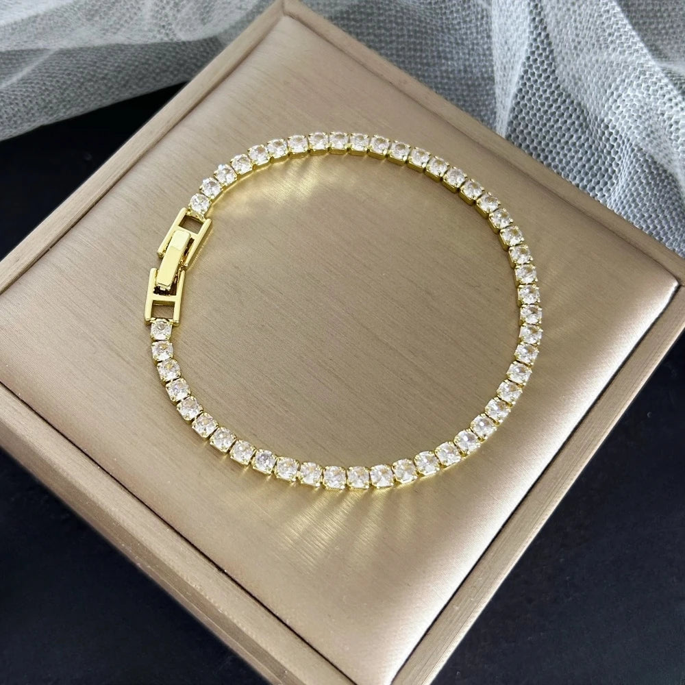 LumiTennis 4mm Zircon Bracelet