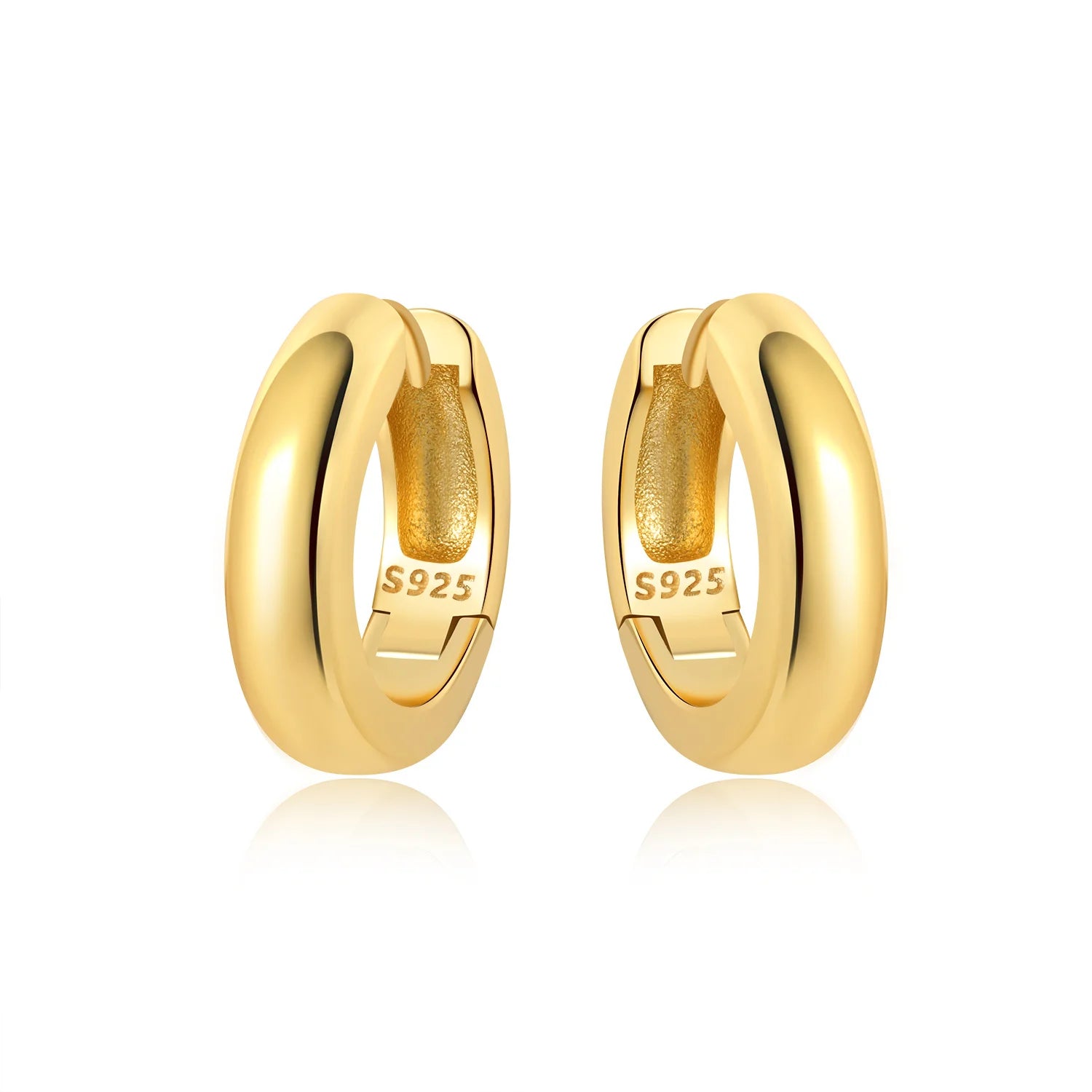 Cœur Héritage™ 18K Hoop Earrings