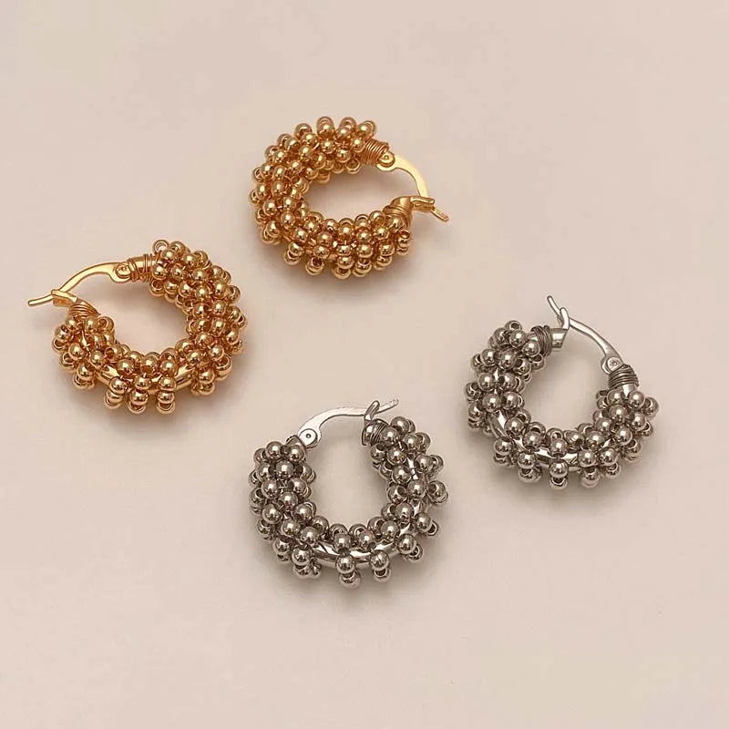 Éclat Geo™ Twisted Hoops