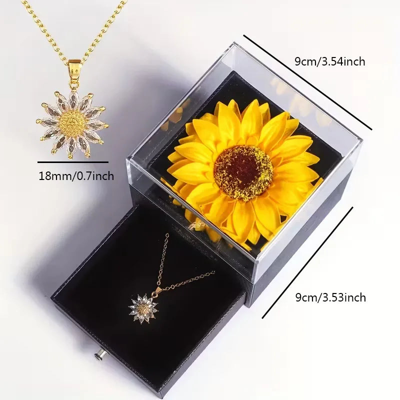 Golden Bloom™ Sunflower Necklace
