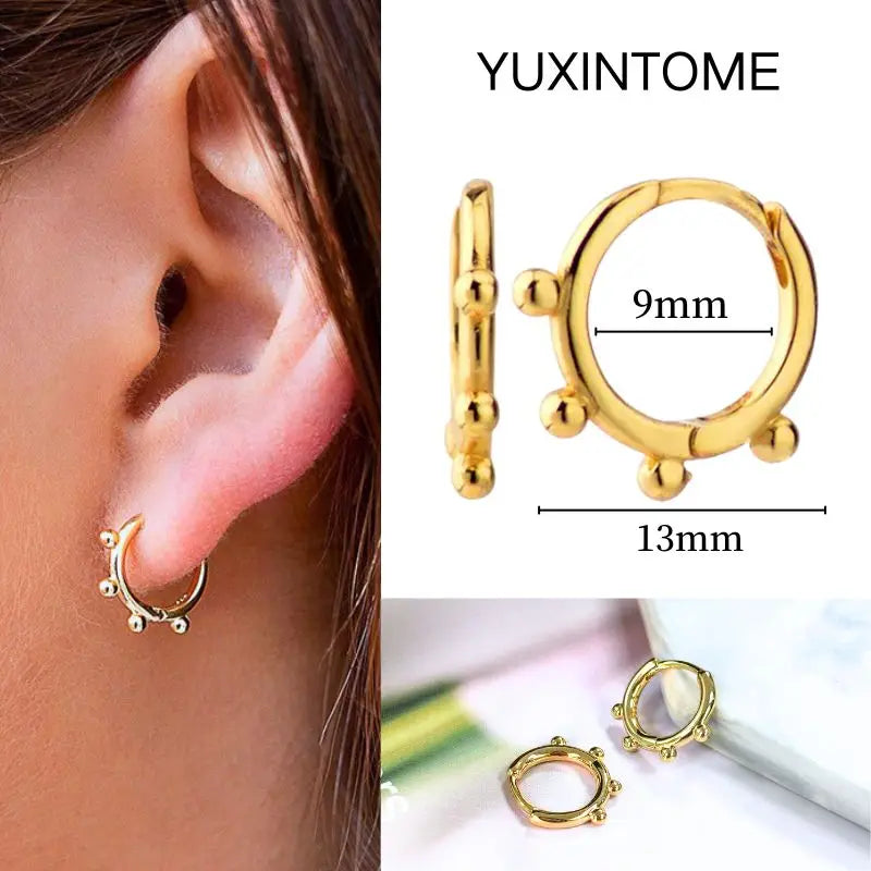 Aurélie Geo™ Vintage Hoops