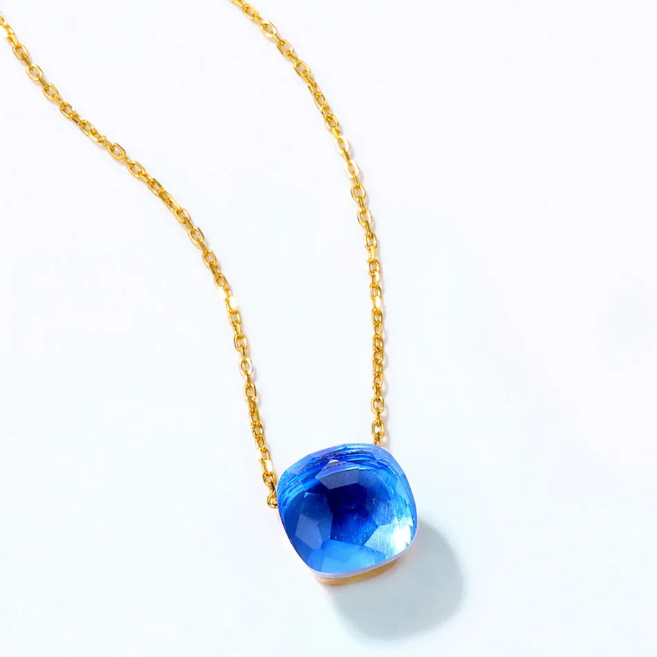 ALLNOEL Prism Square Necklace