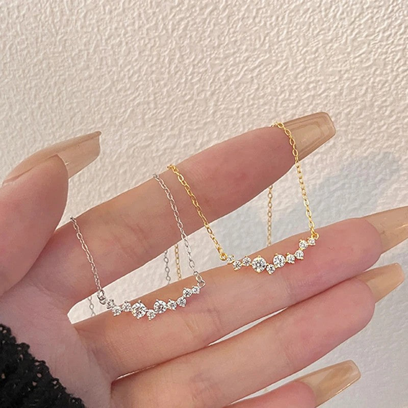 EternaMoon 18K Zircon Necklace