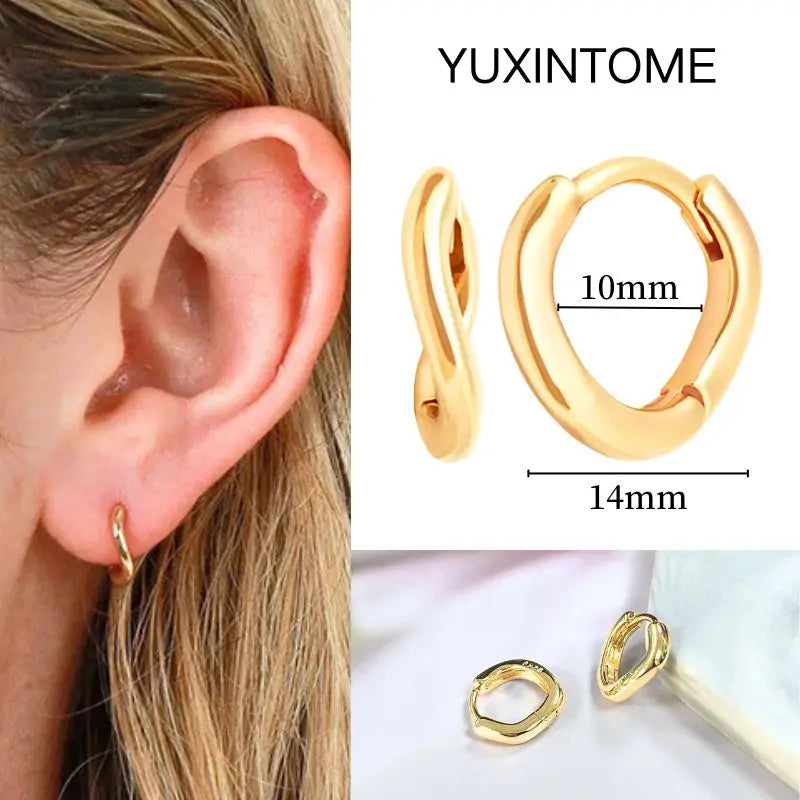 Aurélie Geo™ Vintage Hoops