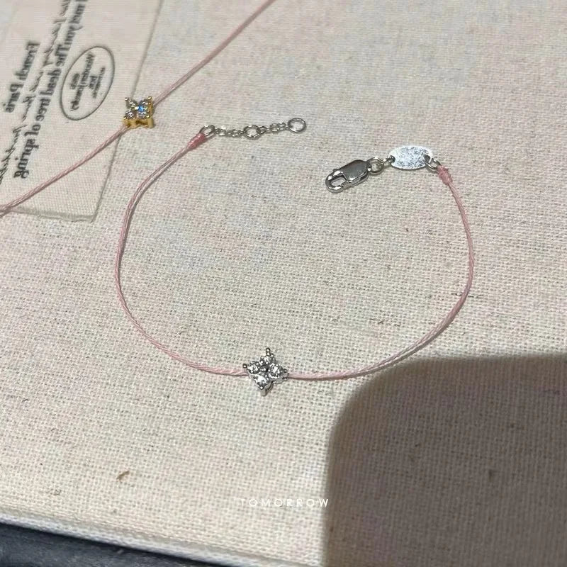 Celesté Blue Twine Bracelet