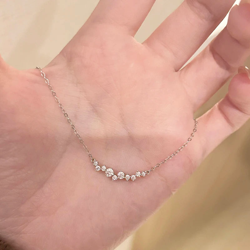 EternaMoon 18K Zircon Necklace