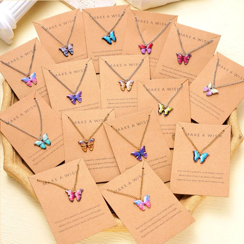 Butterfly Pop™ 5-Piece Necklace Set