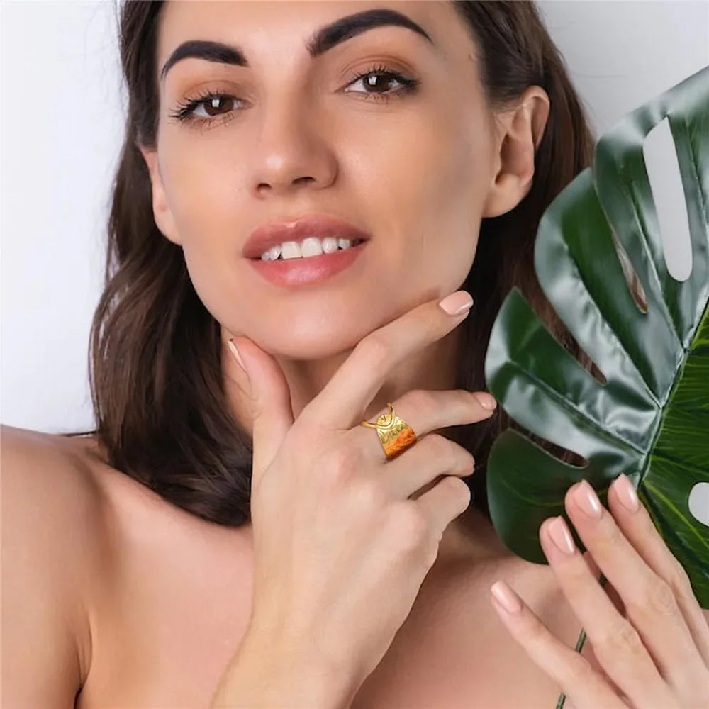 Golden Harvest™ Heart Ring