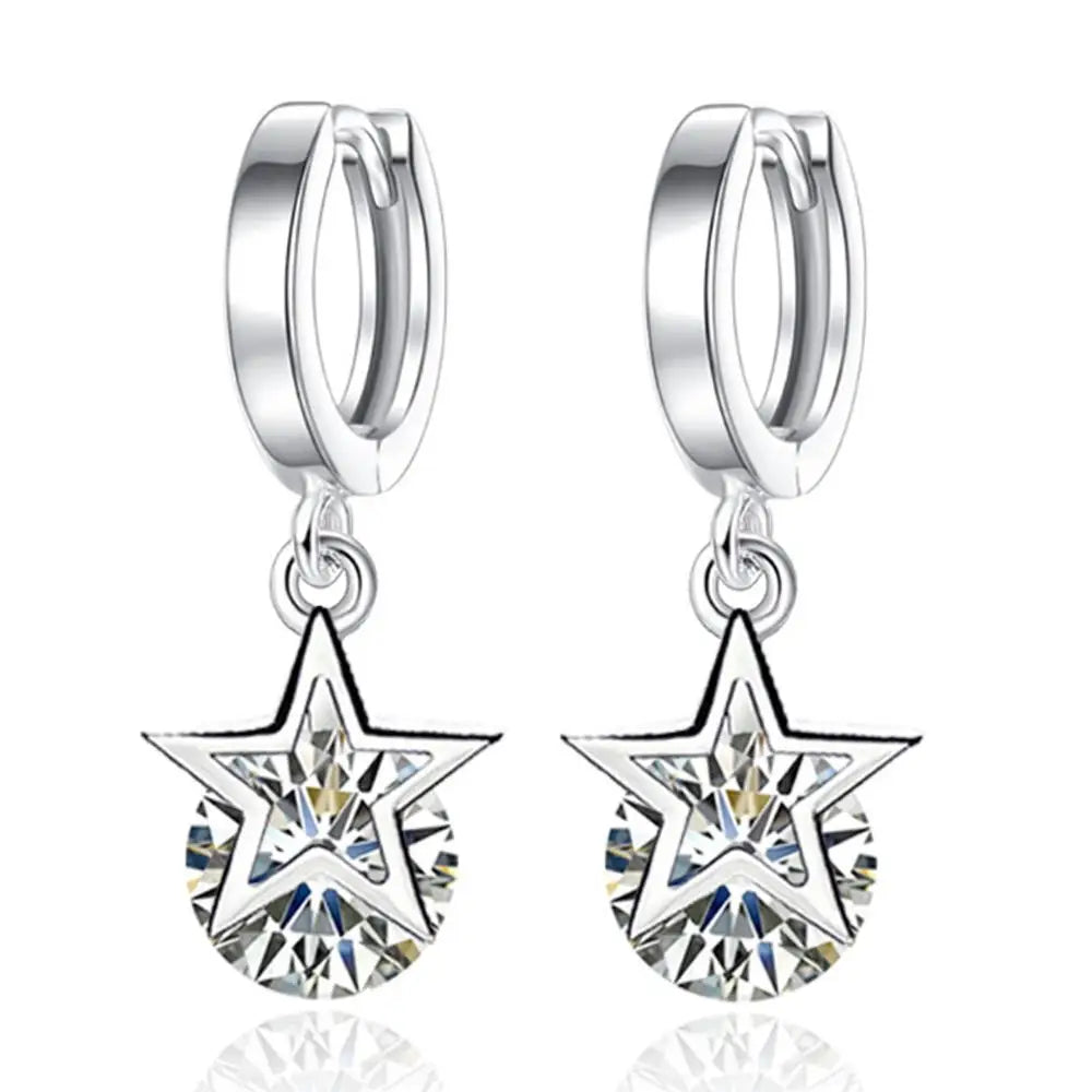 Celestia Crystal Star Studs