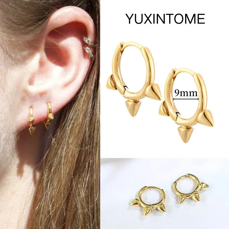 Aurélie Geo™ Vintage Hoops