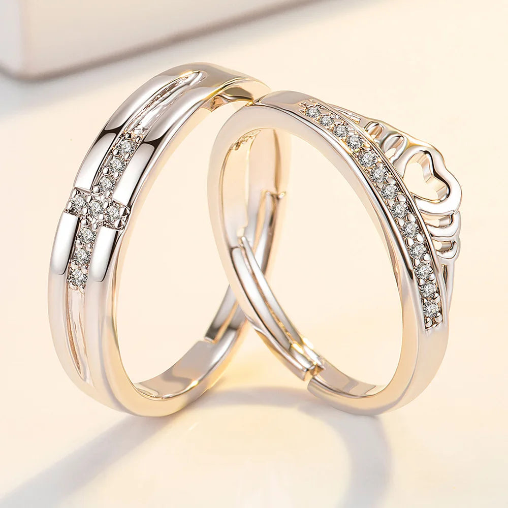 EverCircle™ Silver Wedding Bands