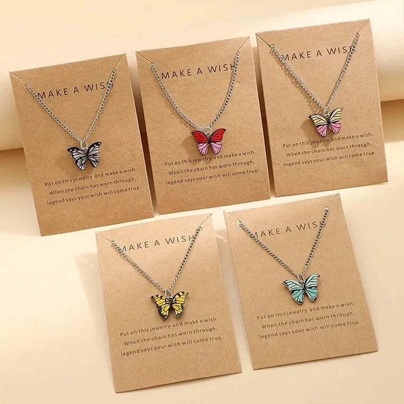 Butterfly Pop™ 5-Piece Necklace Set