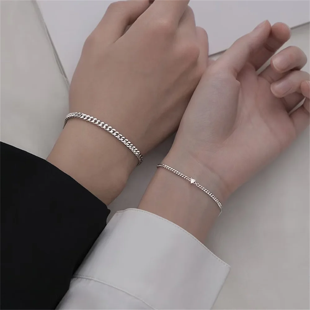 Lover’s Gleam Stainless Duo bracelets