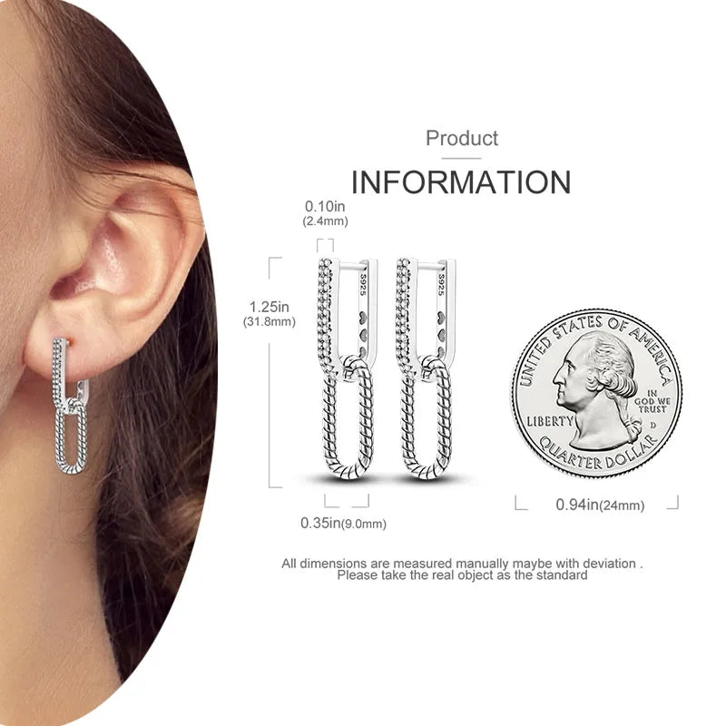 Cosmic Heart & Star Silver Hoops Collection