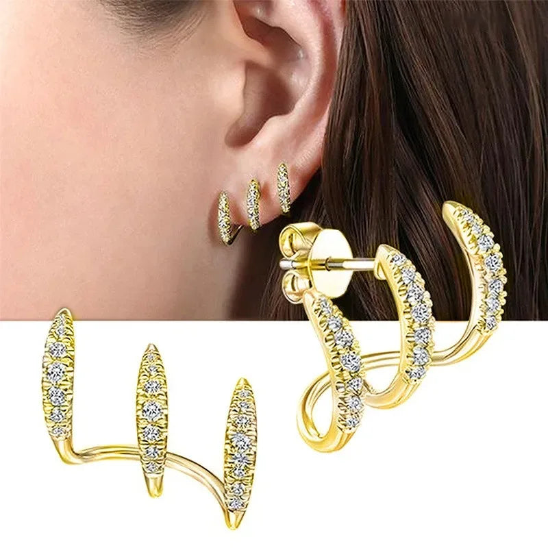 Celesté ClawSpark Stud Earrings