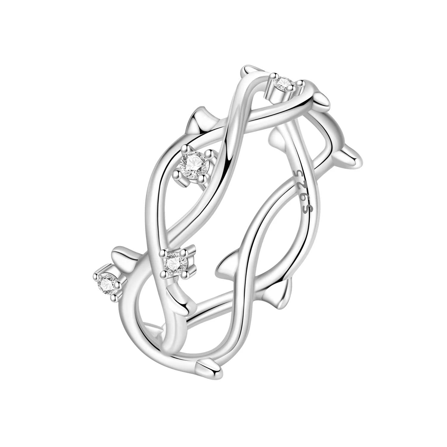 Orstarry Woven Elegance Ring