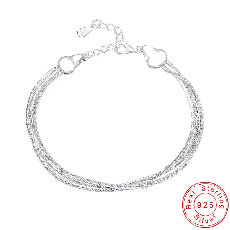 Élan Serpent Wave Anklet