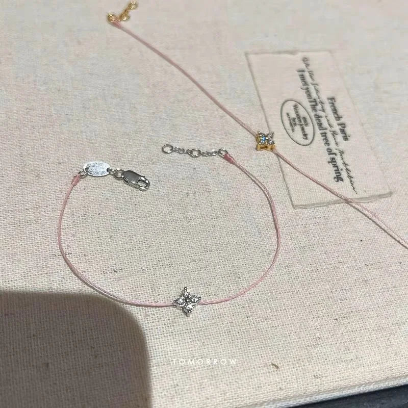 Celesté Blue Twine Bracelet