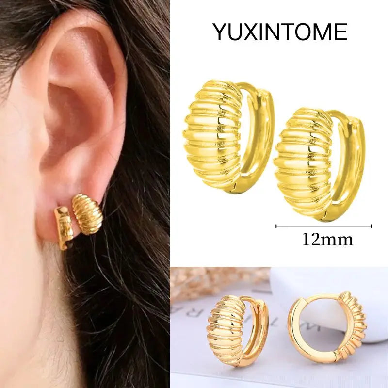 Aurélie Geo™ Vintage Hoops