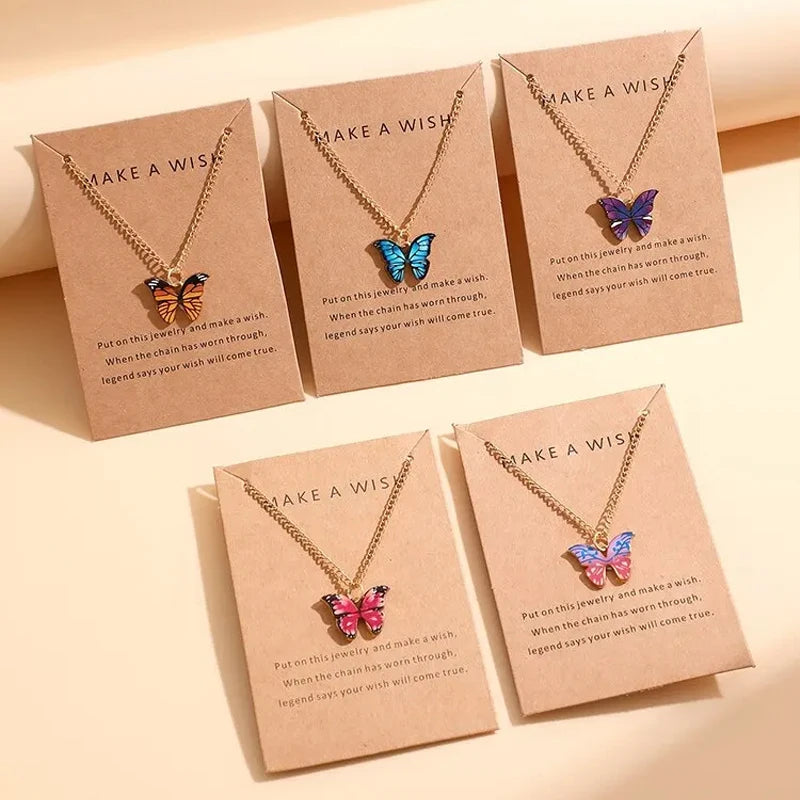 Butterfly Pop™ 5-Piece Necklace Set
