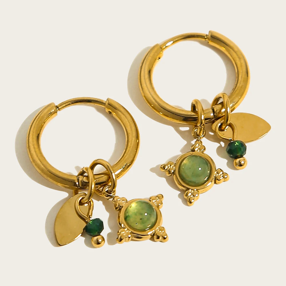 Auréa Stone Fashion Hoops