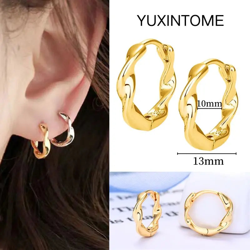 Aurélie Geo™ Vintage Hoops