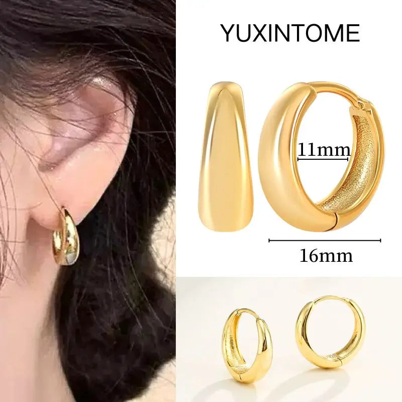 Aurélie Geo™ Vintage Hoops