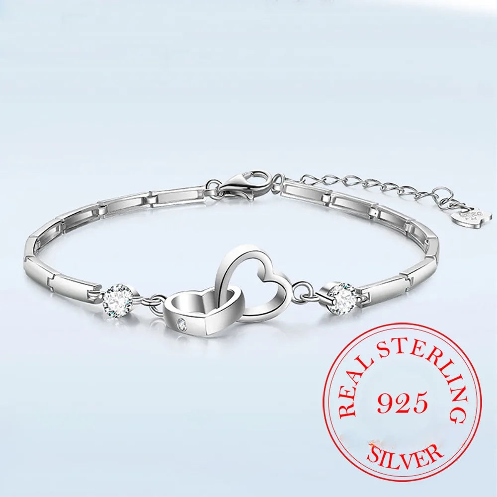 EternaHeart 925 Charm Bracelet