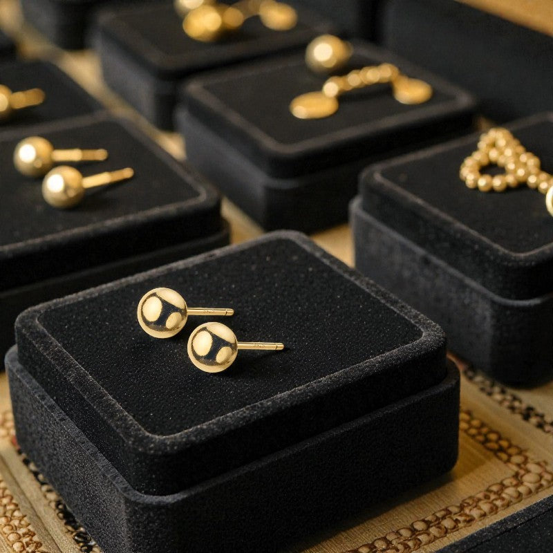 Aurelia Dot™ 18K Gold Studs