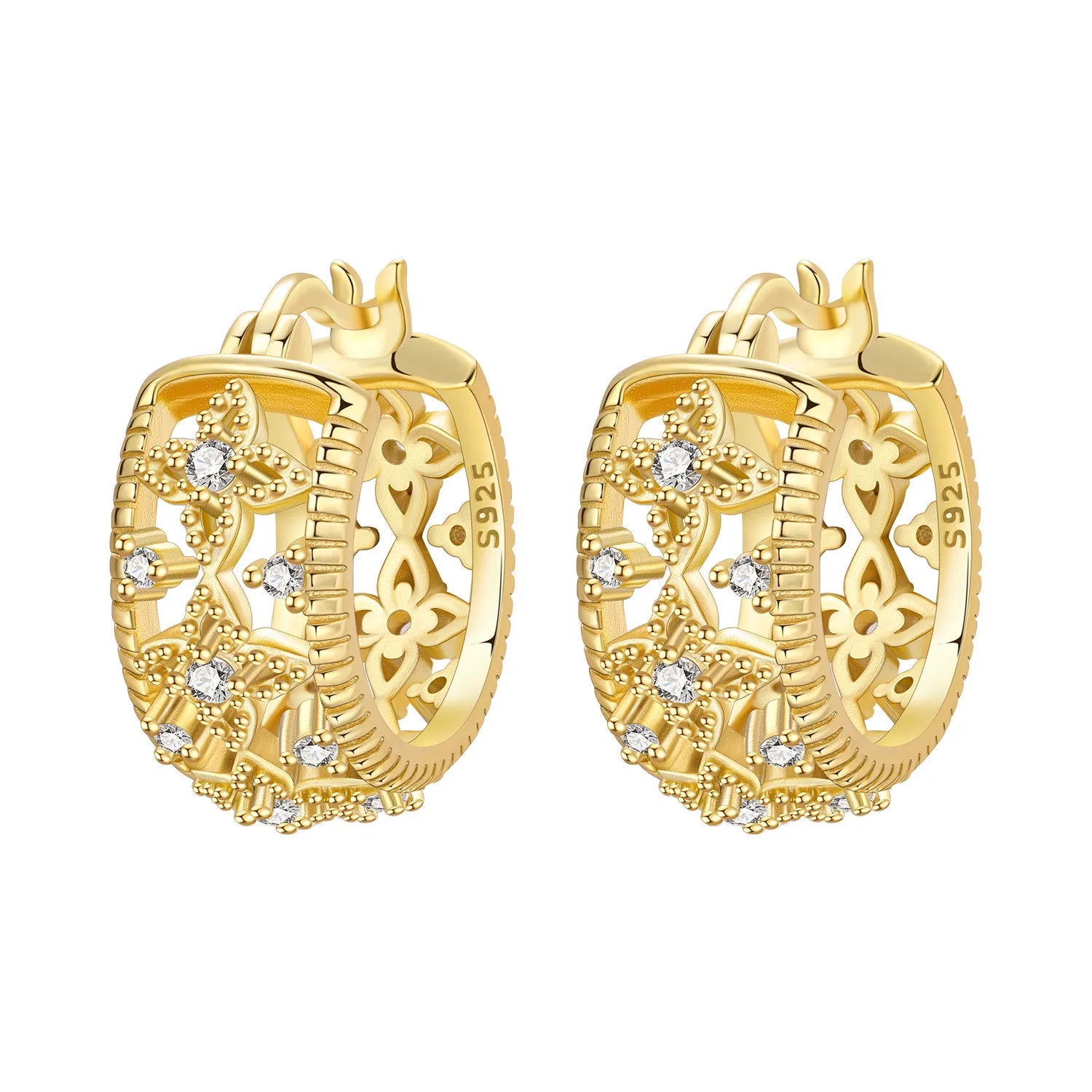 Astria Myth™ Star & Moon Hoops